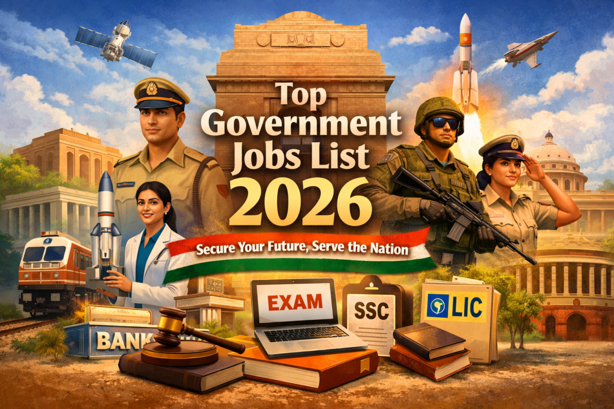 Government jobs list