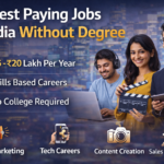 highest paying jobs in India without a degree