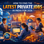 latest private jobs in India